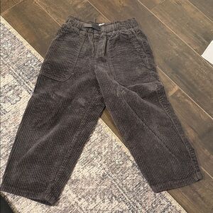 Zara Charcoal Corduroy Pants